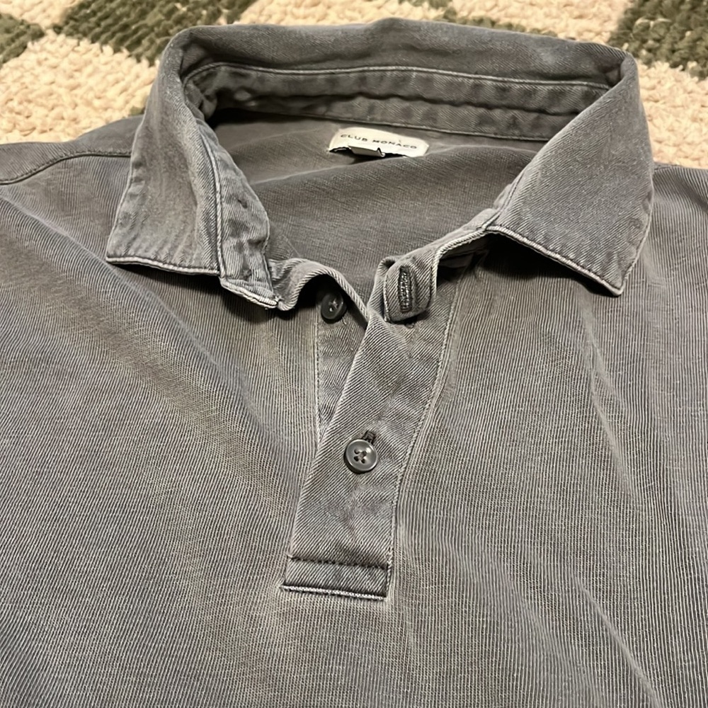 Club Monaco Washed Rugby Shirt - Picture 6 of 6